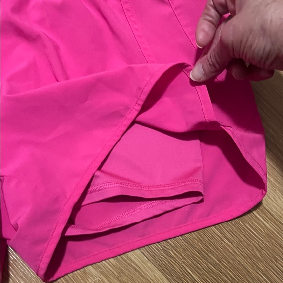 Avia Hot Pink Women's Athletic Shorts medium has pocket - Picture 4 of 5